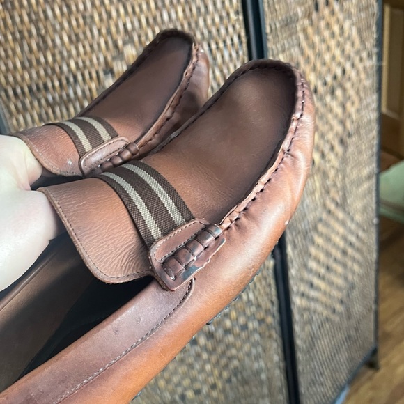 Steve Madden Leather Slip On Loafers in Cognac Brown Men’s 10.5 main image 6